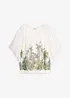 Blouse en mousseline avec top intégré, bonprix
