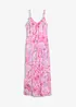Robe à bretelles en mesh doux, bonprix