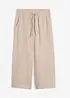 Pantalon palazzo léger en gaze de coton, bonprix