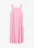 Maxikleid aus Leinenmix mit Bindedetail hinten, bonprix