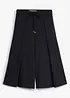 Ultraleichte Sport-Culottes mit Zierfalten, schnelltrocknend, bonprix