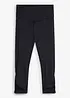 Legging de sport corsaire ultra léger, à fronces, séchage rapide, bonprix