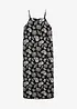 Midikleid in All-Over-Print aus Viskose-Mix, bonprix