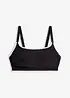 Bustier-Bikinioberteil mit Stickerei, bonprix