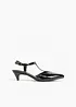 Spangenpumps in Lack-Optik, bonprix