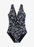Maillot 1 pièce sculptant et croisé, maintien modéré, bonprix