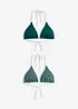 Lot de 2 hauts de maillots triangle, bonprix