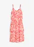 Robe midi en mesh doux, bonprix
