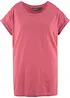 Boxy-Longshirt mit kurzen Ärmeln, bonprix