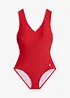Medium Shape-Badeanzug mit V-Ausschnitt, bonprix