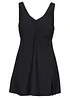 Robe de bain sculptante, maintien modéré, col V, bonprix
