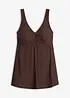 Robe de bain sculptante, maintien modéré, col V, bonprix