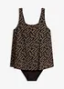 Maillot 1 pièce, style tankini, bonprix