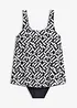 Maillot 1 pièce, style tankini, bonprix
