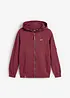 Kapuzen-Sweatjacke aus reiner Baumwolle, bonprix