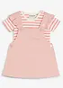 Body et robe salopette 100% coton (ens. 2 pces), bonprix