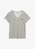 T-shirt rayé, bonprix