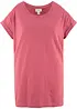 Boxy-Longshirt mit kurzen Ärmeln, bonprix