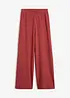 Pantalon large en maille piquée, bonprix