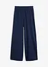 Pantalon large en maille piquée, bonprix
