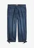 Jean barrel taille mi-haute, cropped, bonprix