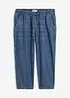 Jean barrel taille mi-haute, cropped, bonprix