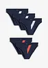 Lot de 5 slips coton, bonprix