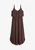 Robe longue en viscose texturée, bonprix