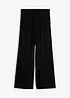 Pantalon large en viscose fine, bonprix