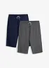 Jersey-Longshorts aus reiner Bio-Baumwolle (2er Pack), bonprix