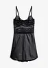Kleid mit Wetlook, bonprix