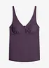 Haut de tankini à col en V, bonprix