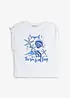 T-shirt en coton extensible, bonprix