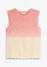 Stricktop mit Farbverlauf, bonprix