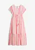 Robe midi en coton mélangé, bonprix
