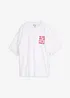 T-shirt oversize 100% coton, bonprix