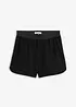 Sweat-Shorts mit abgerundetem Saum, bonprix