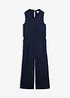 Jersey-Jumpsuit aus strukturiertem Crêpe, bonprix