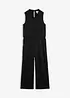 Jersey-Jumpsuit aus strukturiertem Crêpe, bonprix