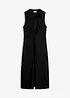 Jersey-Hemdblusenkleid aus fließender Viskose, bonprix