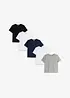 Lot de 5 T-shirts 100% coton, bonprix