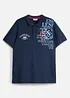 Jersey-Poloshirt, Kurzarm aus Bio-Baumwolle, bonprix