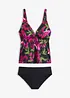 Tankini à bretelles réglables (ens. 2 pces), bonprix