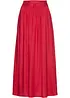 Jupe longue en viscose avec taille élastique et lien à nouer, bonprix