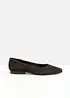 Ballerines en cuir, bonprix