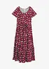 Kleid mit kurzen Ärmeln, bonprix
