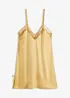 Nuisette en satin avec broderie, bonprix