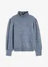 Pull à col roulé volanté, bonprix