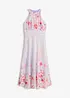 Midikleid mit Drapierung, bonprix
