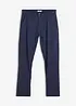 Pantalon chino regular en lin mélangé, droit, bonprix